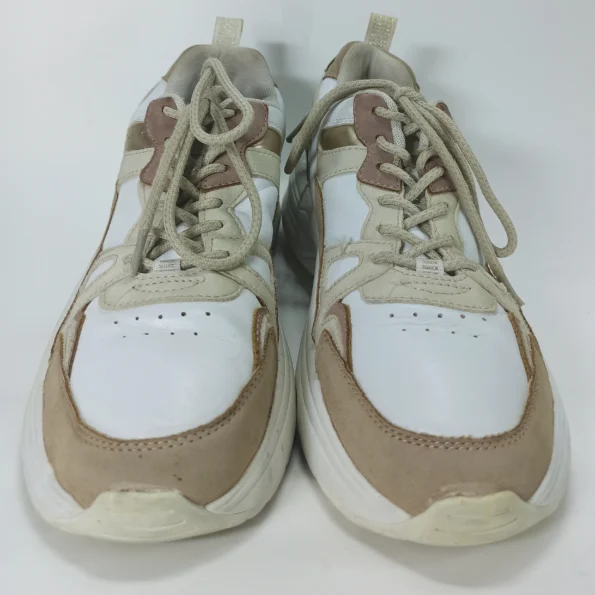 ZairZabar.pk GRACELAND BEIGE AND WHITE CHUNKY TRAINERS