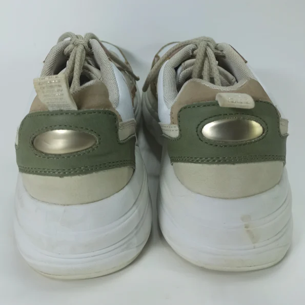 ZairZabar.pk GRACELAND BEIGE AND WHITE CHUNKY TRAINERS