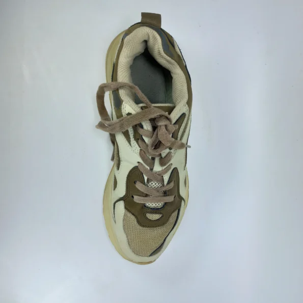 ZairZabar.pk BERSHKA SNEAKERS CREAM BROWN