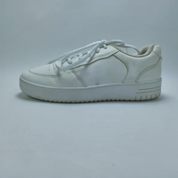 ZairZabar.pk GRACELAND WHITE LACE-UP TRAINERS