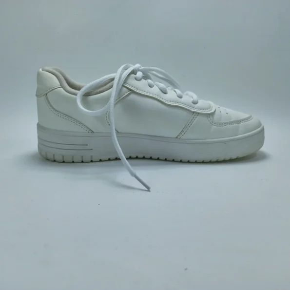 ZairZabar.pk GRACELAND WHITE LACE-UP TRAINERS