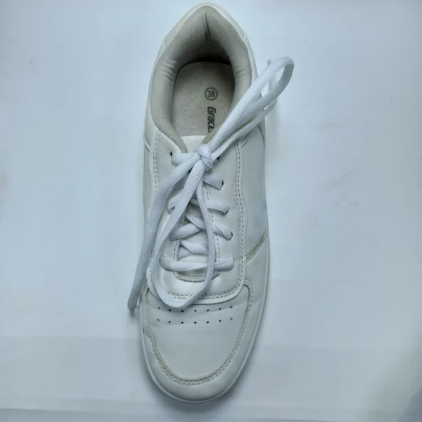 ZairZabar.pk GRACELAND WHITE LACE-UP TRAINERS