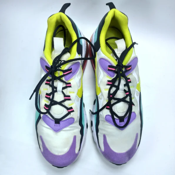 ZairZabar.pk NIKE AIR MAX 270 REACT WHITE/DYNAMIC YELLOW/BLACK
